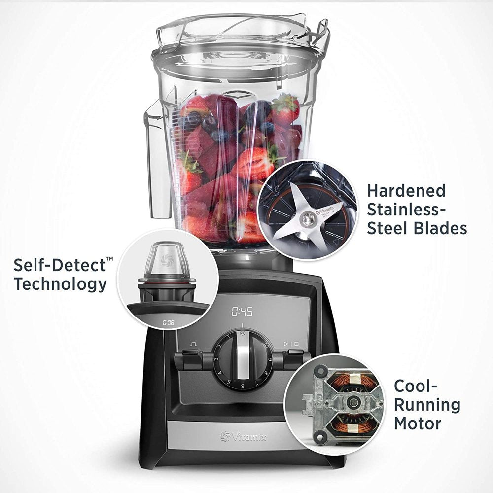 Ascent Series A2300 Blender, Black