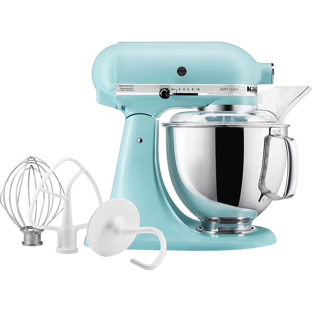 Artisan Series 5-Quart Tilt Head Stand Mixer in Mineral Water Blue - KSM150PSMI
