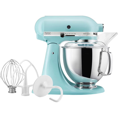 Artisan Series 5-Quart Tilt Head Stand Mixer in Mineral Water Blue - KSM150PSMI