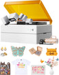 M1 Ultra Laser Cutter and Engraver Machine, 4-In-1 Craft Machine with 10W (10000Mw) Class I Laser Engraver, Inkjet Printing, Blade Cutting, Pen Drawing, Use on 1000+ Materials - Premium Bundle