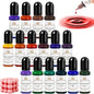 Candle Dye - 16 Vivid Colors Liquid Candle Wax Dye, High Concentrate Candle Dye for Soy Wax, Beeswax, Gel Wax, Palm Wax - 10Ml/ 0.35 Oz