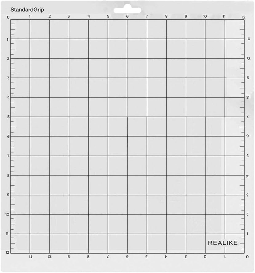 12X12 Standardgrip Cutting Mats for Silhouette Cameo 5/4/3/2/1(3 Pack),Gridded Adhesive Non-Slip Non-Slip Cutting Mat, Replacement Accessories Set Mats Vinyl Craft Sewing