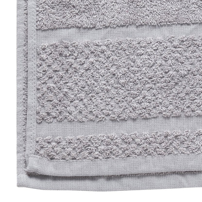 10 Piece Bath Towel Set with Upgraded Softness & Durability, Gray