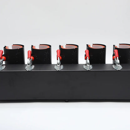 New Multifunctional 5 Control Boxes 5 in 1 Mug Heat Press Machine Digital Mug Printing Machine with Cutter and Tape Dispenser