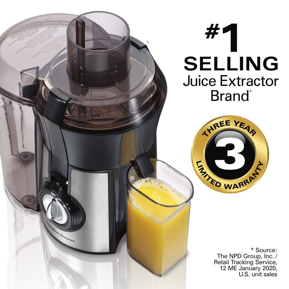 Easy Clean Juice Extractor, 800 Watts, Model 67735