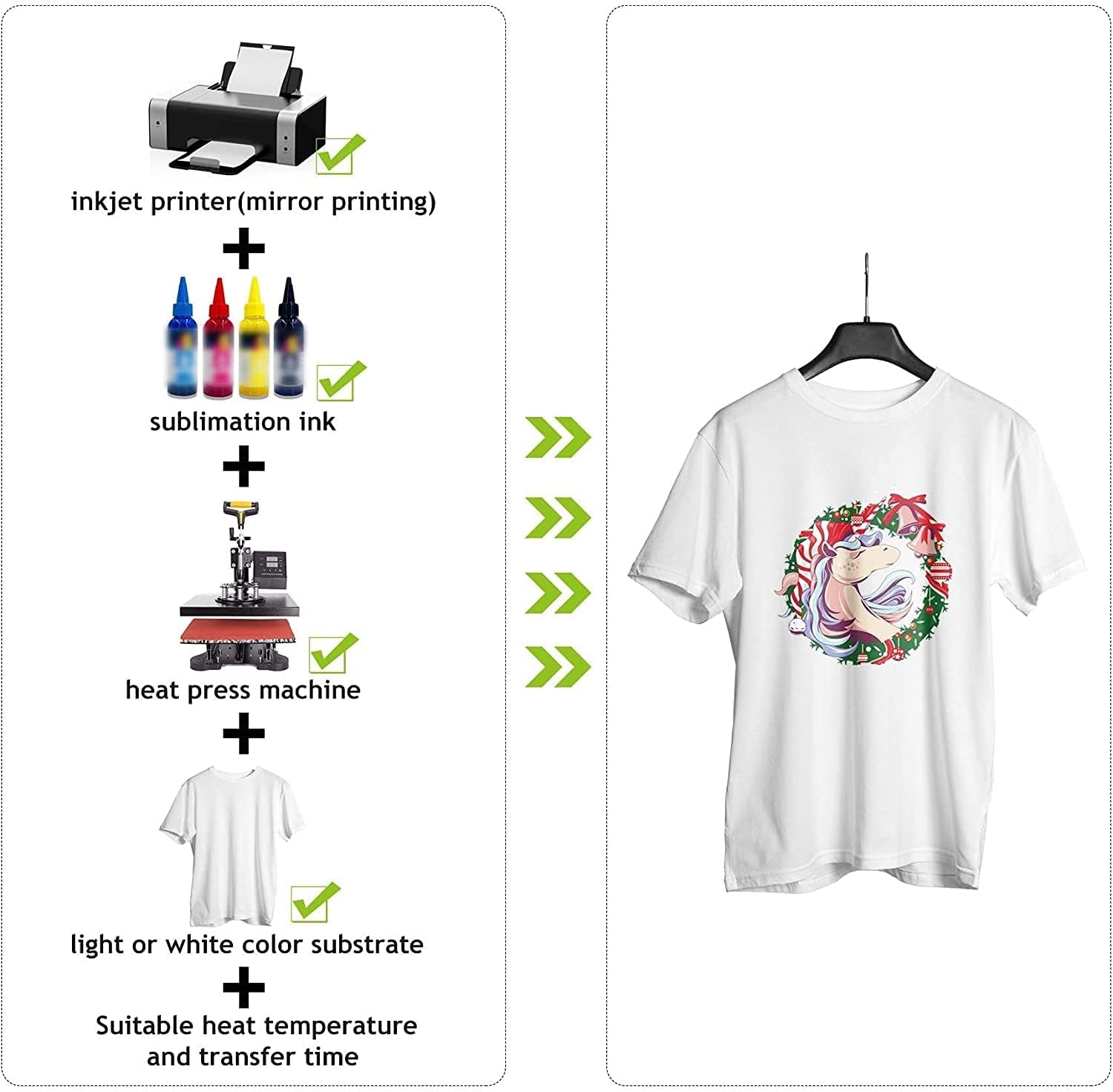 A-SUB Sublimation Paper 4X9.5 Inch, 125Gsm | 100 Sheets, Compatible with Inkjet Printer with Sublimation Ink, for DIY Gifts, Shirts, Craft Blanks
