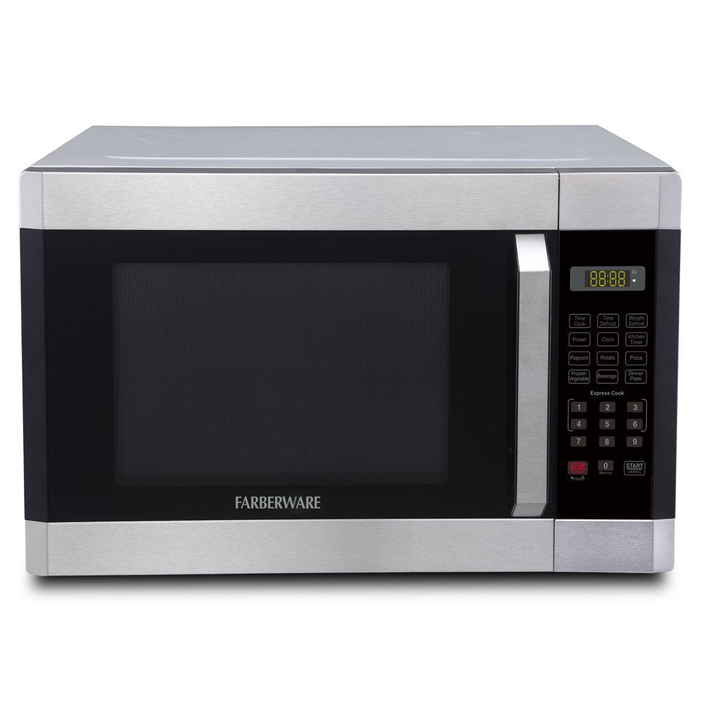 1.6 Cu. Ft. Microwave Oven, Brushed Stainless Steel, FMO16AHTBKC