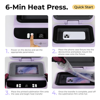 Phone Case Suppiles Bundle [Buy Bundle Get Free Phone Case Heat Press Machine]