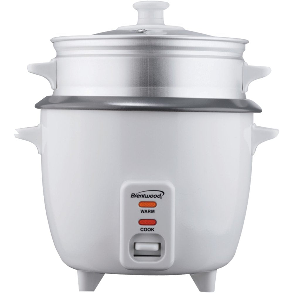 TS-600S 5-Cup Uncooked/10-Cup Cooked Rice Cooker and Food Steamer, White