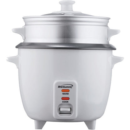 TS-600S 5-Cup Uncooked/10-Cup Cooked Rice Cooker and Food Steamer, White