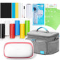 Likcut Vinyl Cutter Machine Creator Bundle with Carrying Case & Accessories, User-Friendly Sticker Maker Set, Portable Vinyl Printer for Sticker Joy Craft & Home Decor, School Project