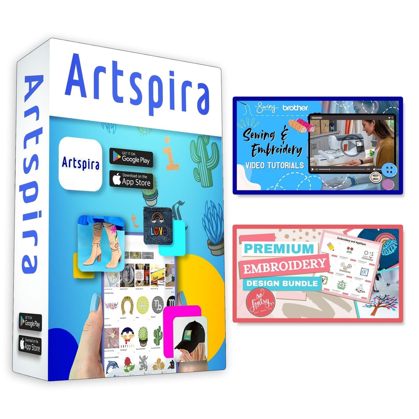 Brother PE545 Embroidery Machine with with Deluxe Hoop Bundle