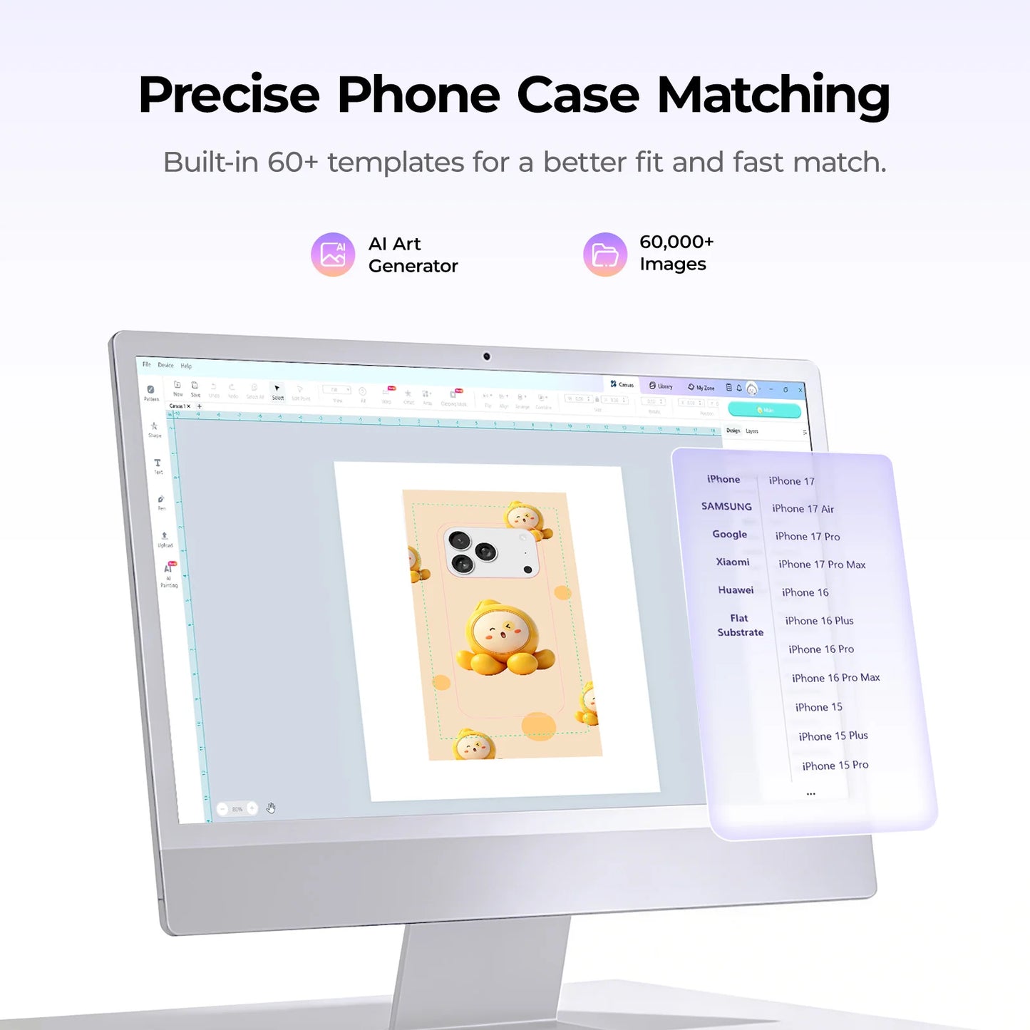 HTVRONT Auto Heat Press 2+ H17 Phone Case Heat Press +Tumbler Heat Press All-In-One Bundle