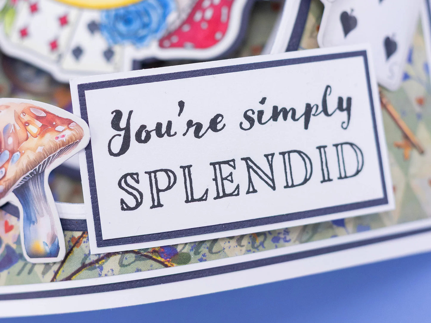 Tales of Wonderland - Classic Wonderland Sentiments Stamp Set