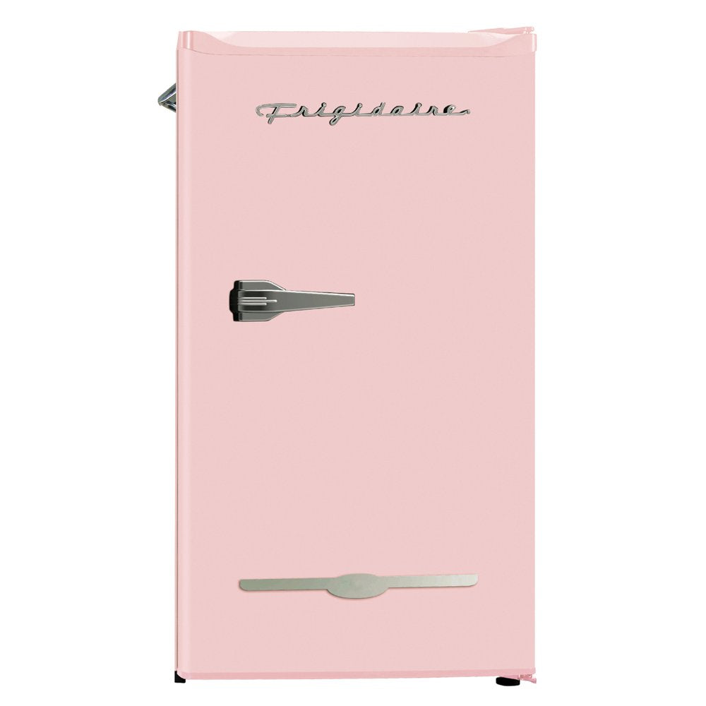 EFR376-C-PINK 3.2-Cu.-Ft. 65-Watt Retro Bar Fridge with Side Bottle Opener (Pink)