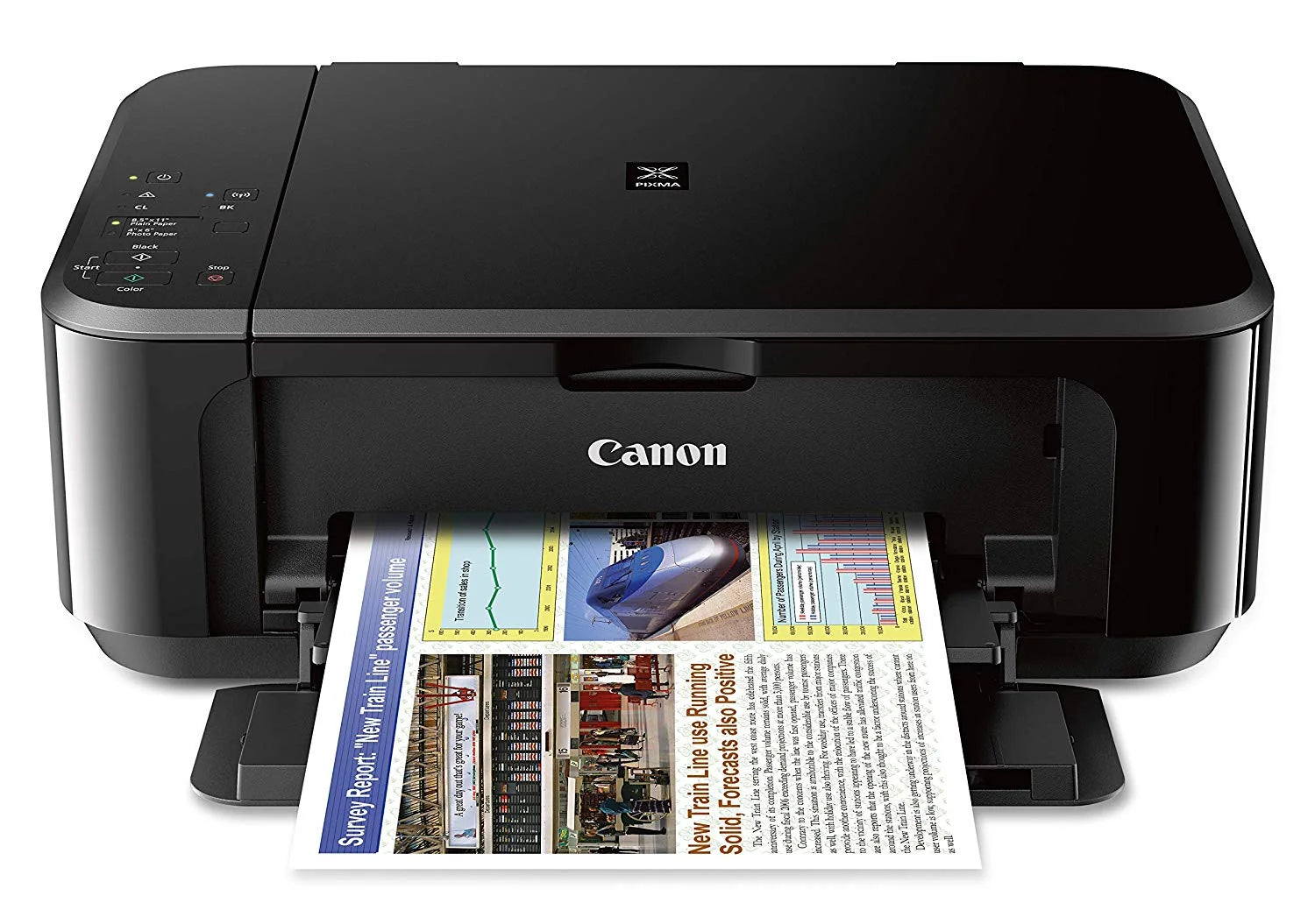 Canon PIXMA MG3620 Wireless All-In-One Color Inkjet Photo Printer, Black