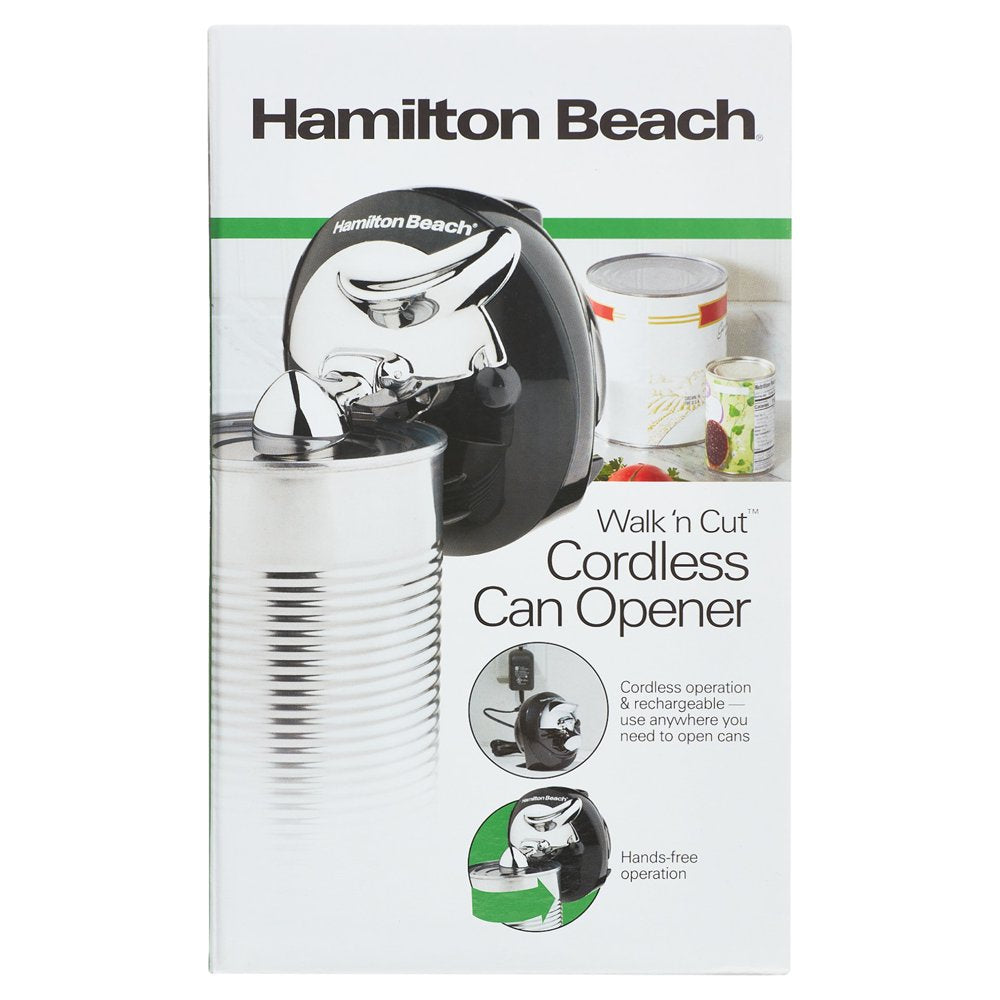 NEW  76501G Cordless Compact & Rechargeable Walk'N'Cut Can Opener