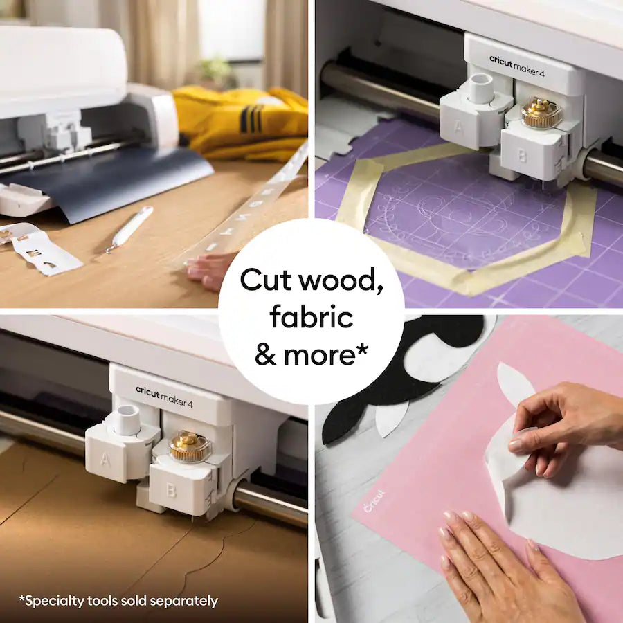 Cricut - Maker 4 + Starter Bundle - Seashell