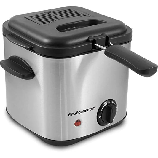 1.5 Quart Deep Fryer Stainless Steel