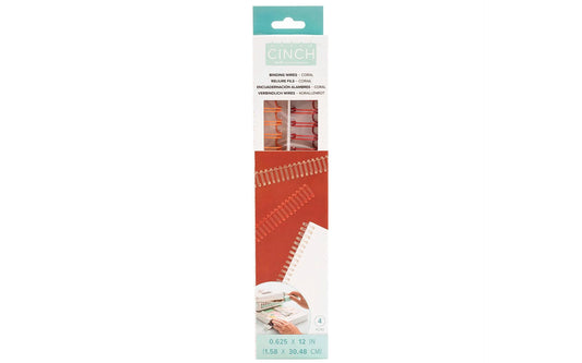 Cinch Wires .625" 4/Pkg-Red