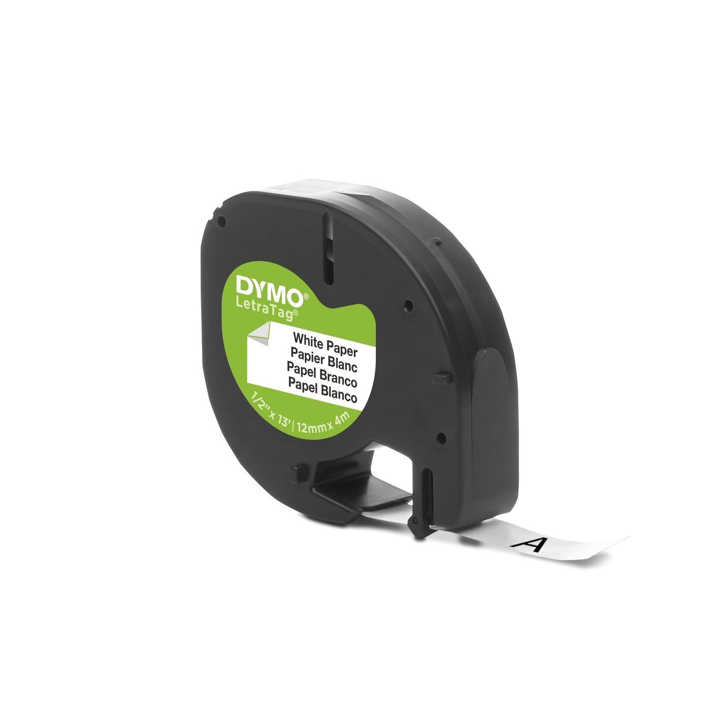 Letratag 100T QWERTY Label Maker, Includes Black Print on White Paper Label, 1 Count