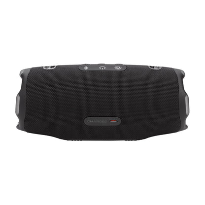 Charge 6 - Portable Waterproof & Drop-Proof Bluetooth Speaker, Bold  Pro Sound with AI Sound Boost, 28Hrs of Playtime, Built-In Powerbank & Comes with a Sturdy/Removable Carrying Strap (Black)