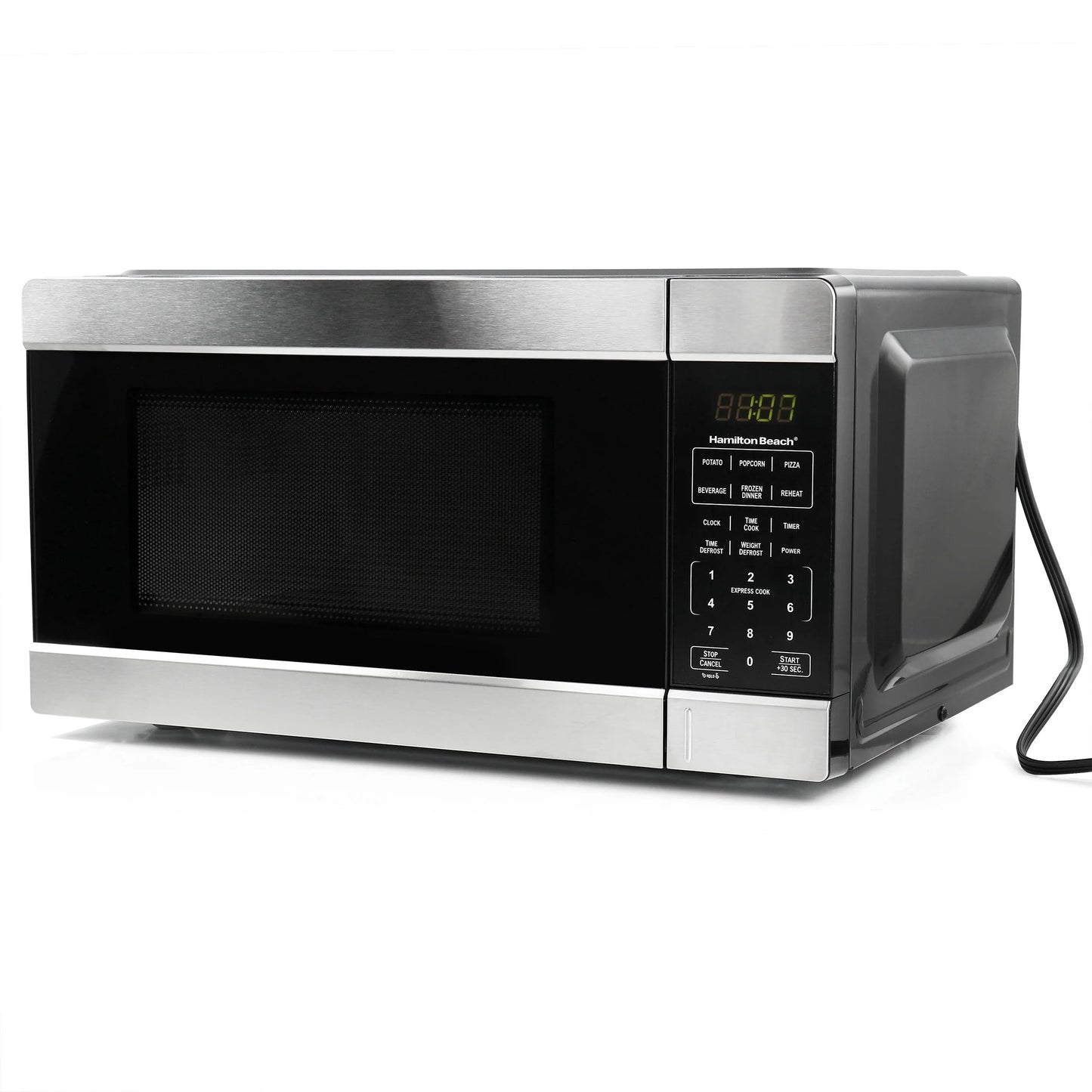 1.1 Cu. Ft. 1000 Watt Countertop Microwave Oven in Black