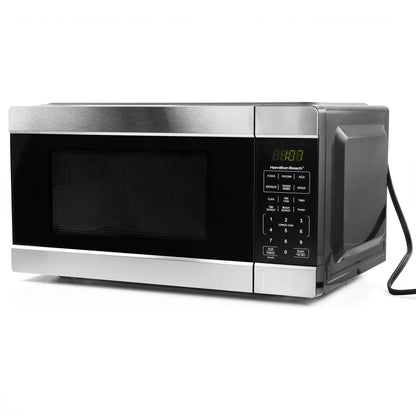1.1 Cu. Ft. 1000 Watt Countertop Microwave Oven in Black