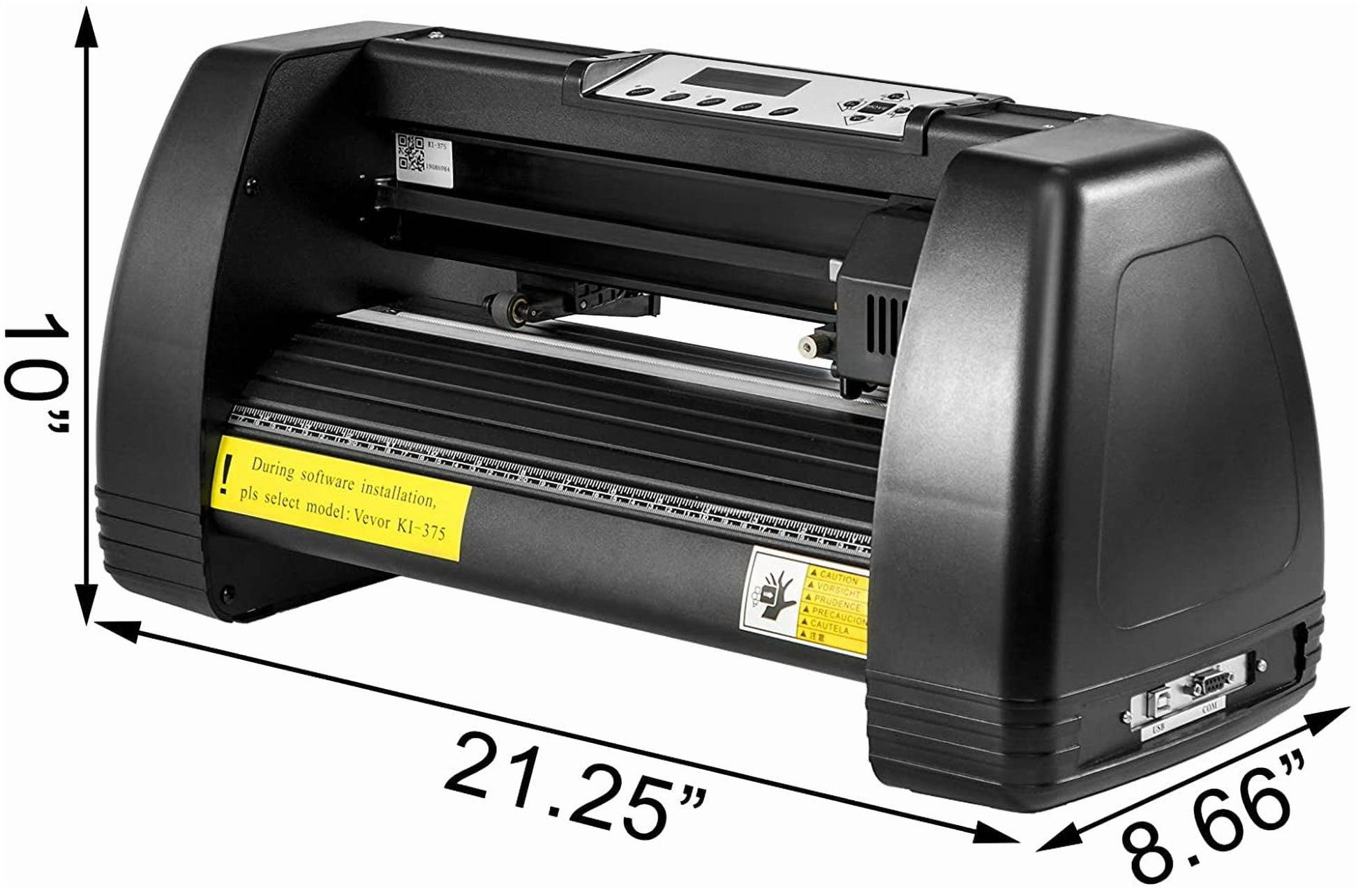 Vinyl Cutter Plotter Machine 14" Software Sign Making Machine 720Mm Paper Feed Vinyl Cutter Plotter with Stand (14" 3 ,Easy to Use