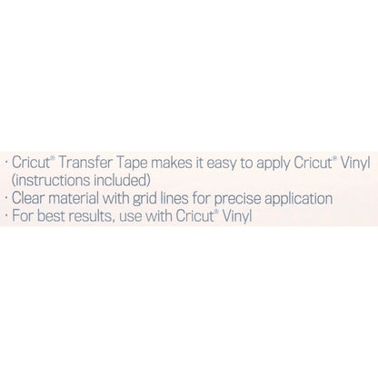Cricut Vinyl Transfer Tape 12''X48''