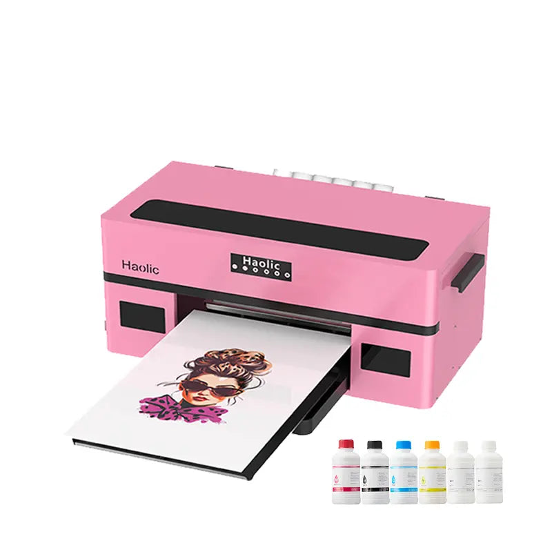 Haolic G5 DTG & DTF 2 in 1 A3 Printer 13" Pink