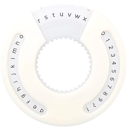 6600435 San Serif Small Label It Font Wheel