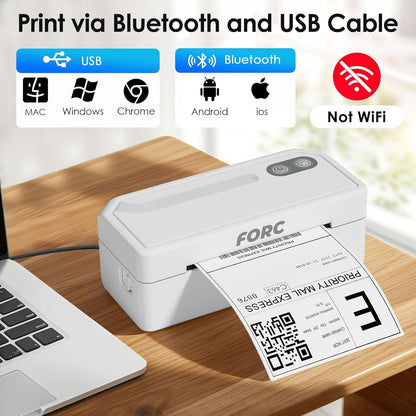 Shipping Label Printer,4X6 Thermal Label Printer for Small Business & Office Package,Compatible with Android, Ios, Windows and Mac, Widely Used for Amazon,Ups,Etsy,Usps
