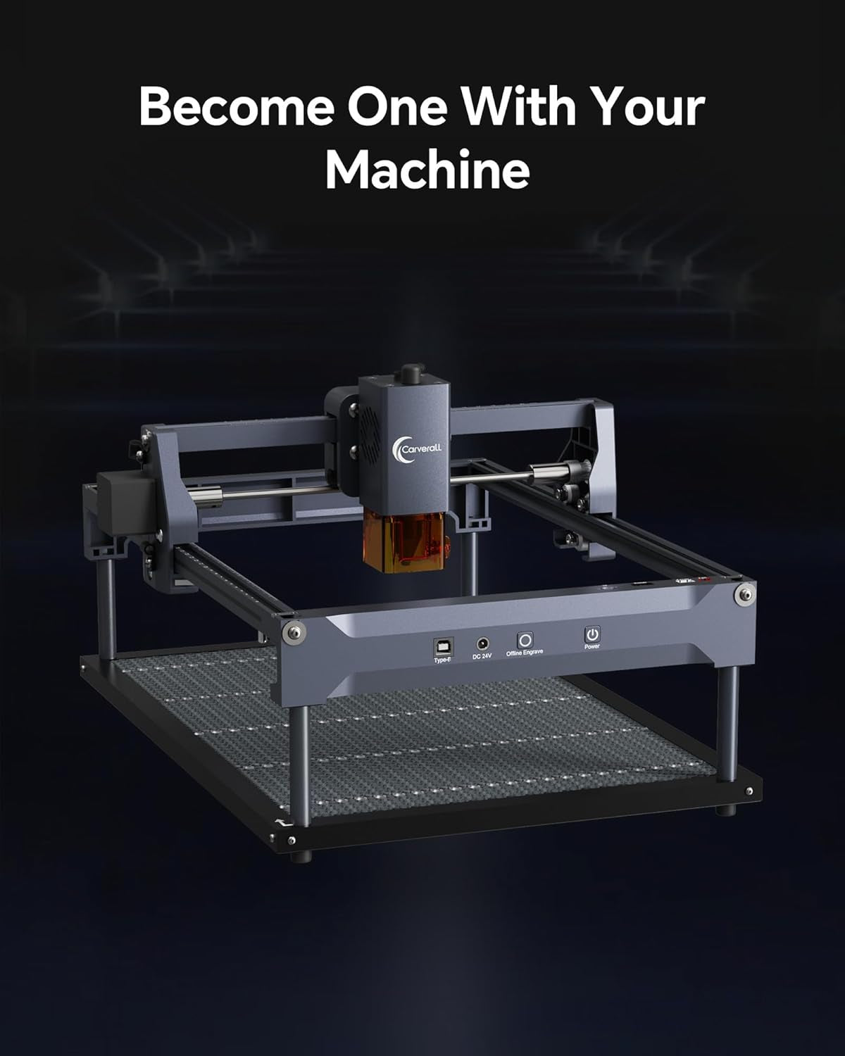 Honeycomb Laser Bed for K15 Pro Laser Engraver, 200 × 300 Mm Working Table, High-Strength Metal Panel, Honeycomb Cutting Tray with Metal Base