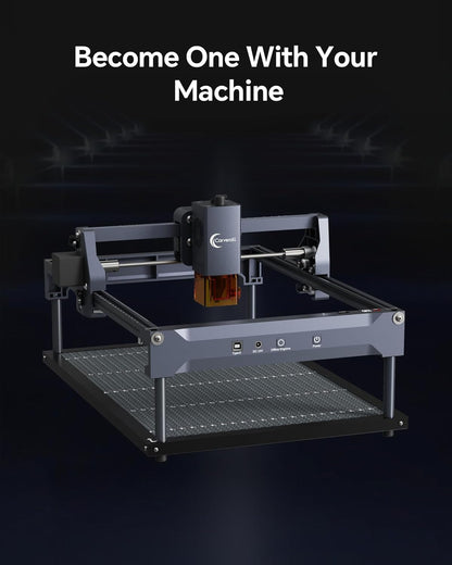 K15 Pro 10W Laser Engraver + 200×300Mm Honeycomb Laser Bed Bundle - 2-In-1 CNC Laser Cutter with Protective Tray, 10000Mw, Class 1