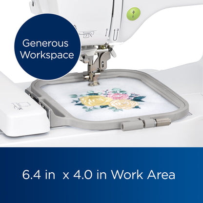 SE725 Sewing and Embroidery Machine with Artspira App, 50 Free Designs