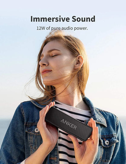 Anker  2 Portable Bluetooth Speaker Dual-Driver Wireless Stereo Pairing, Waterproof