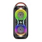 Bluetooth Party Speaker -60W Peak Loud Wireless TWS Portable Speaker with Handle, Beat-Driven Light Show, Splash-Resistant (XP3) for Outdoor Camping, Beach, Garage, Patio Parties