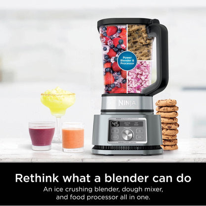 ® Foodi® Power Blender & Processor 3-In-1 72-Oz. Blender and Food Processor 1200W 4 Auto-Iq® Presets, SS200