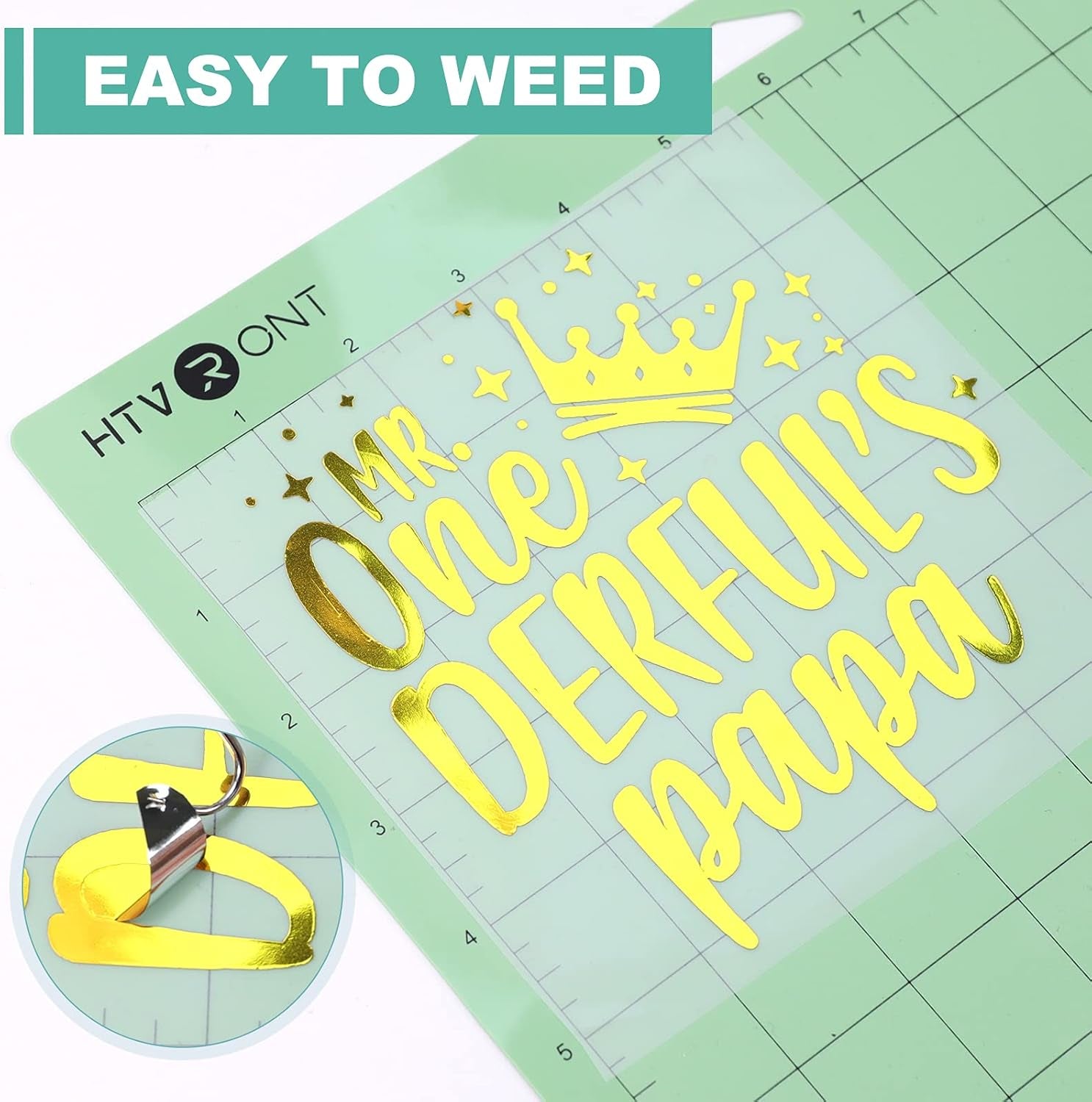 Silver & Gold Chrome Vinyl - 12" X 10FT Mirror Metallic Silver Vinyl - Easy to Weed & Transfer