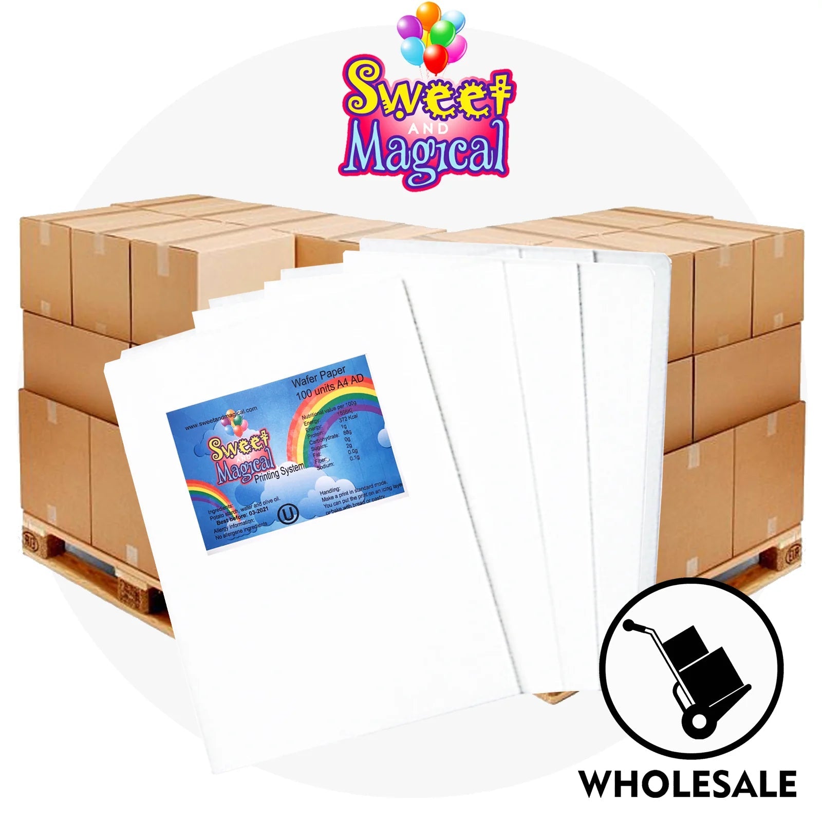 Premium Wafer Box (12 Units) 1200 Sheets