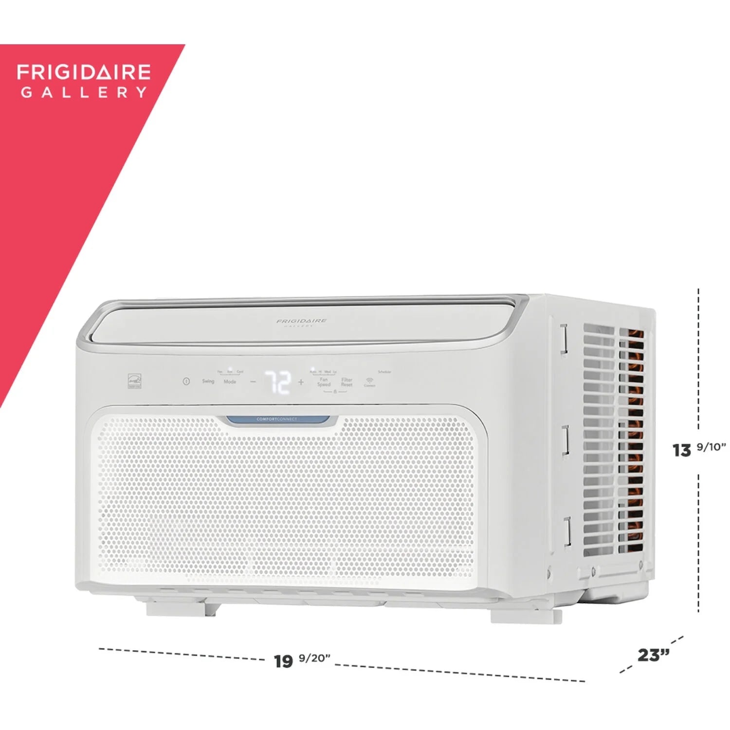 10,000 BTU Inverter Window Room Air Conditioner with Wi-Fi
