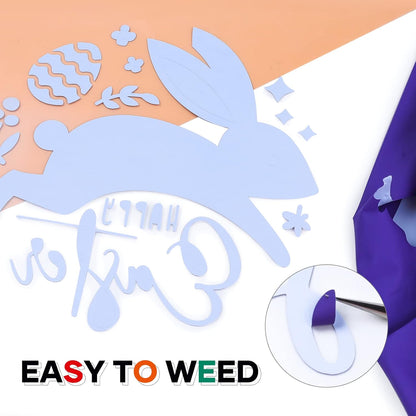 Heat Transfer Vinyl White HTV Rolls - 12" X 20Ft White Iron on Vinyl+Htv Heat Transfer Vinyl Bundle - 8 Pack 12" X 3FT HTV Vinyl for T-Shirts