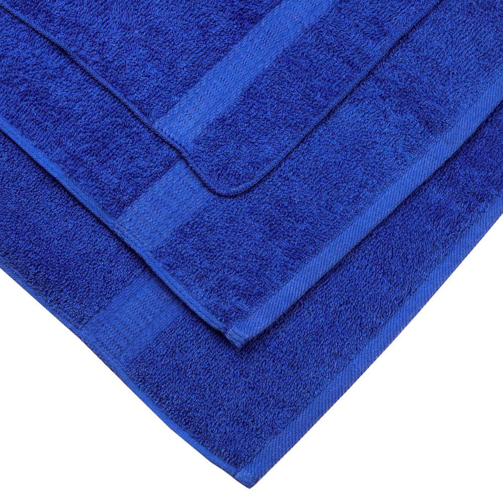 Basic Solid 18-Piece Bath Towel Set Collection, Royal Spice