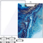 A4 Letter Size Clipboard Epoxy Resin DIY Casting Soft Silicone Molds + 5 Stainless Steel Low-Profile Clips, Retractable Hanging Hole Write Pad Draw Board Document Holder School Office Business