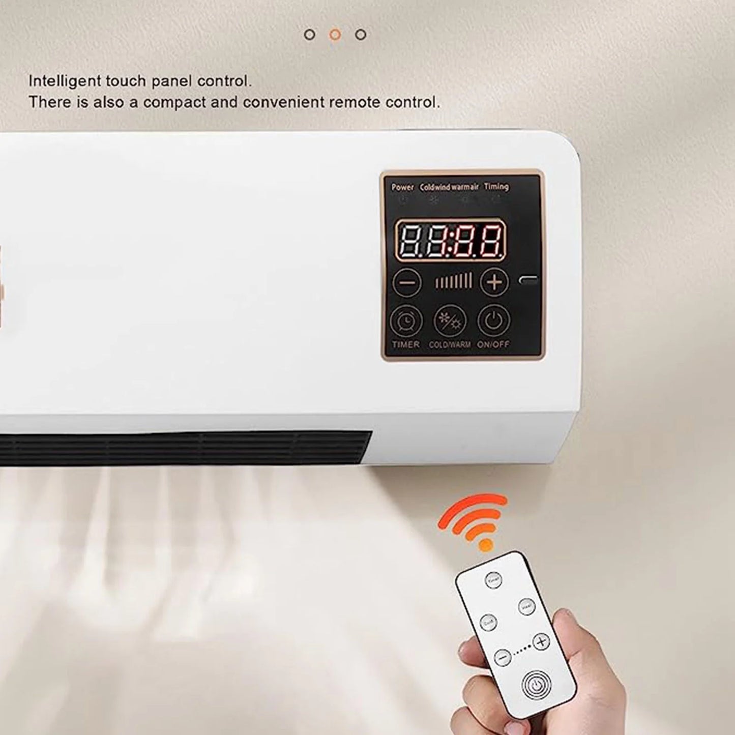 9000 BTU through the Wall Air Conditioner,115V,440 Sq. Ft. Ac Window Unit,Portable Mobile Conditioning Outdoor Camping Household-Cooled -One Machine without External Mini Small Conditioner