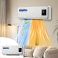 12,000 BTU Wall Air Conditioner with Heat, 115V, Quiet Wall AC for Small and Medium Sized Rooms up to 550 Sq.Ft. with Remote Control, White