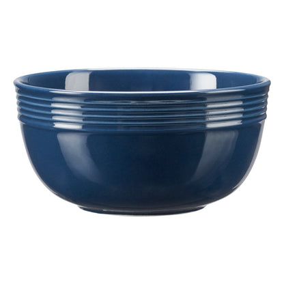 Chiara 16-Piece Stoneware Navy Dinnerware Set