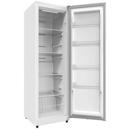 ,17 Cu. Ft. Upright Convertible Freezer and Refrigerator, HBFRF1798, White