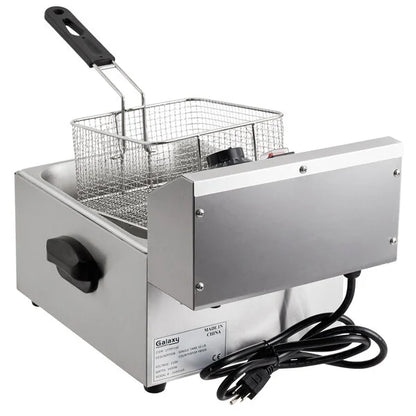 Galaxy EF10E 10 lb. Electric Countertop Fryer - 110V, 1600W